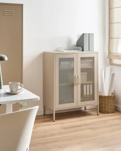 Skab WAKATIPU Metal Beige