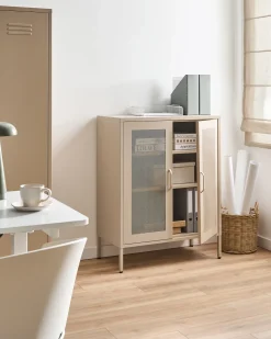 Skab WAKATIPU Metal Beige