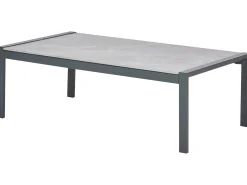 SKALA 5 personers Loungesæt med bord Lysegrå Metal
