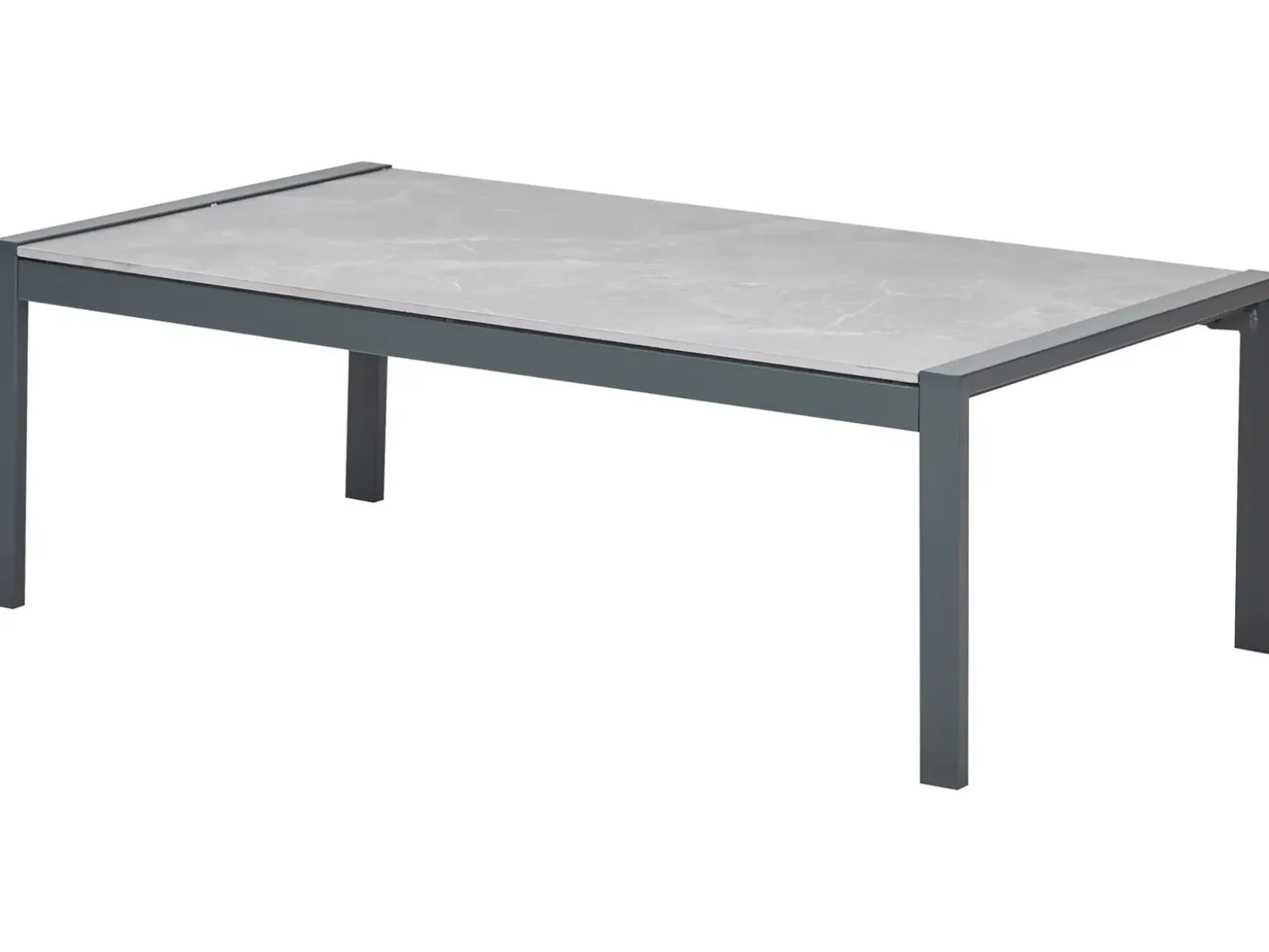 SKALA 5 personers Loungesæt med bord Lysegrå Metal