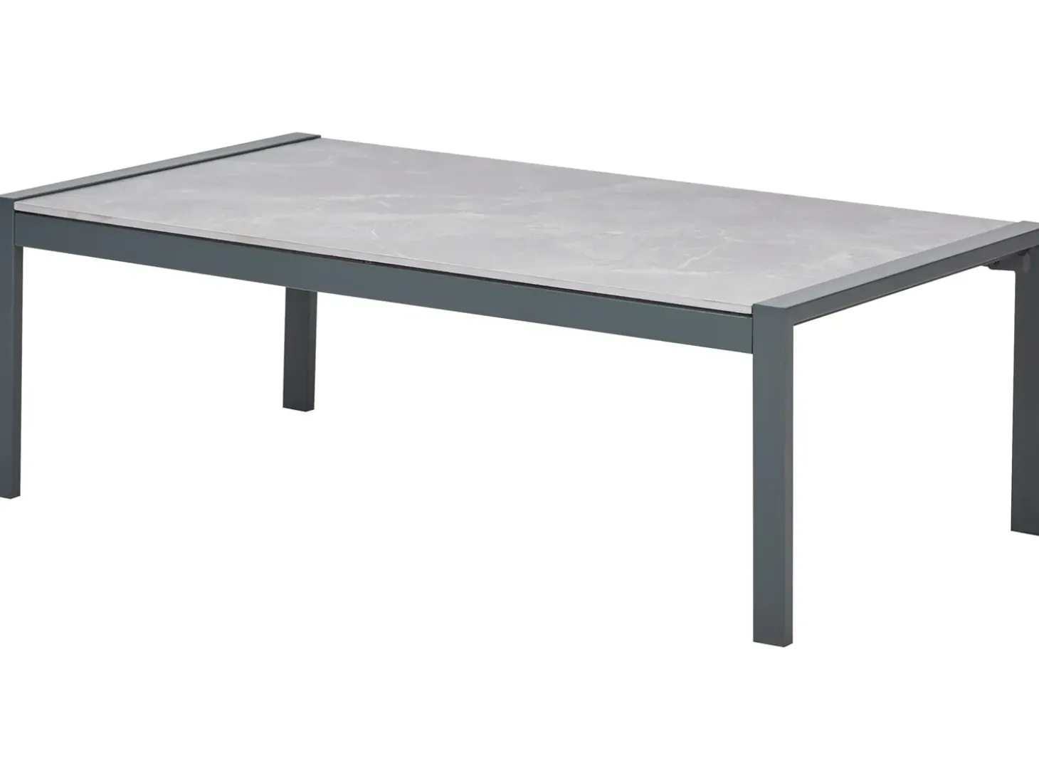 SKALA 5 personers Loungesæt med bord Mørkegrå Metal