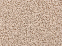 Skammel med opbevaring OKATON Boucle Beige