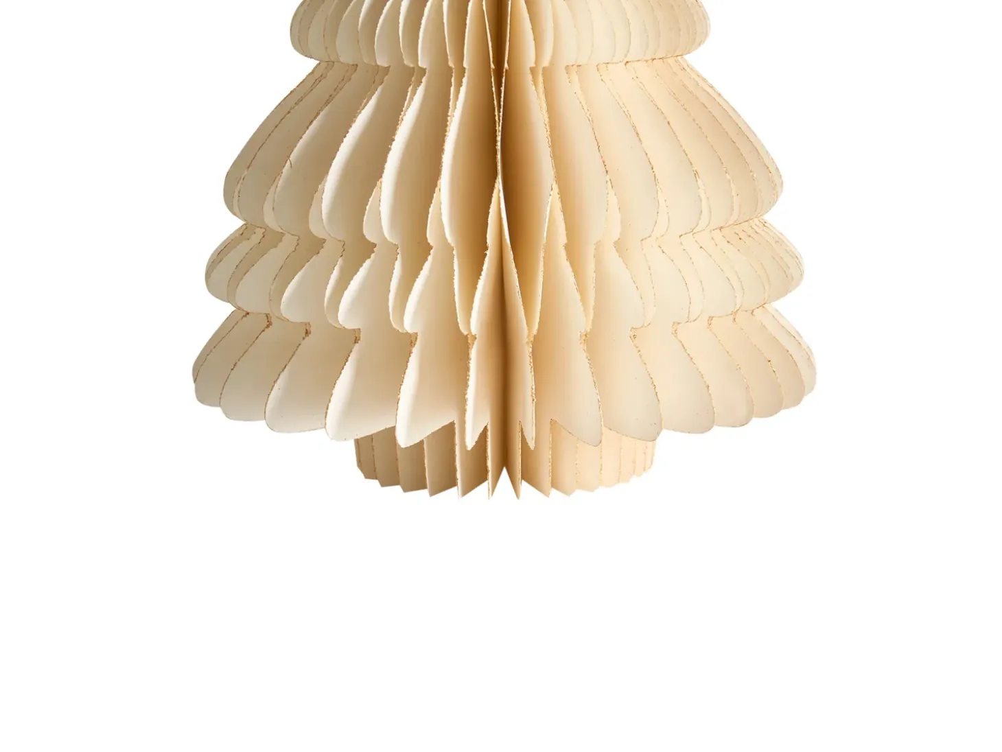 SKJOMA Juletræ 15/20 cm Beige