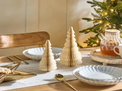 SKJOMA Juletræ 15/20 cm Beige