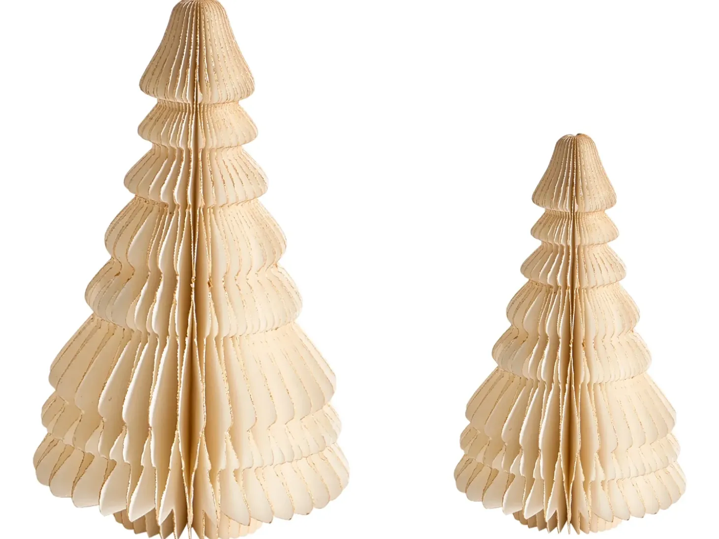 SKJOMA Juletræ 15/20 cm Beige