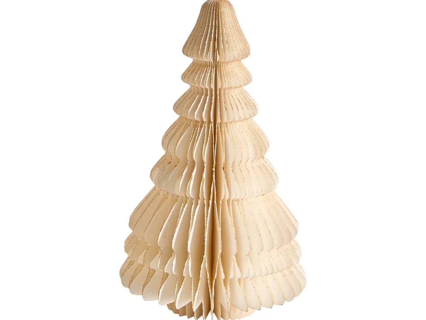SKJOMA Juletræ 15/20 cm Beige