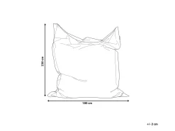 Sækkestol 600 L FUZZY 180 cm 230 cm Himmelblå