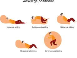 Sækkestol 300 L FUZZY 140 cm 180 cm Lilla