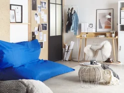 Sækkestol 600 L FUZZY 180 cm 230 cm Mørkeblå