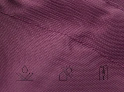 Sækkestol 300 L FUZZY 140 cm 180 cm Purpur