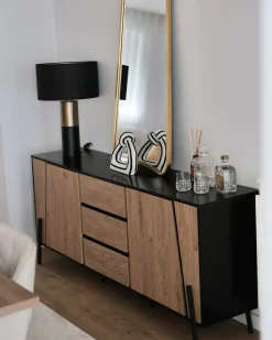 Skænk BLACKPOOL Brun/sort