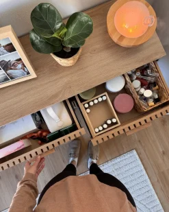 Skænk LYNWOOD Lysebrun