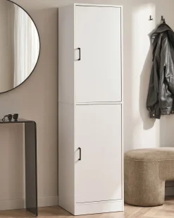 Skoskab CANBERRA Hvid