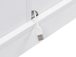 Skoskab GRIFFITH Med LED-lys Hvid