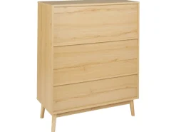 Skoskab PEROTE Rattan Lysebrun