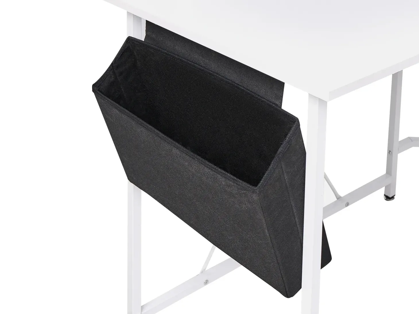 Skrivebord ARAMINGO Hvid 120 cm 60 cm med opbevaring