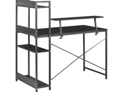 Skrivebord BILOXY Sort 120 cm 64 cm