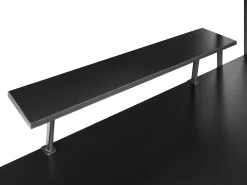 Skrivebord BILOXY Sort 120 cm 64 cm