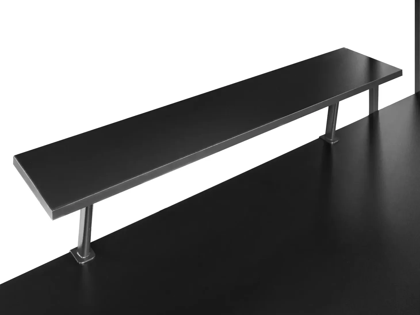 Skrivebord BILOXY Sort 120 cm 64 cm