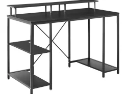 Skrivebord CADDO Sort 120 cm 60 cm