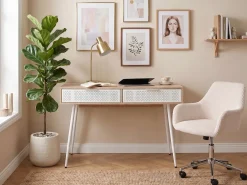 Skrivebord CHULA Lysebrun 110 cm 52 cm