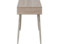 Skrivebord DEORA Lysebrun 100 cm 48 cm med skuffer