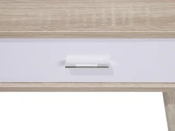 Skrivebord DEORA Lysebrun 100 cm 48 cm med skuffer