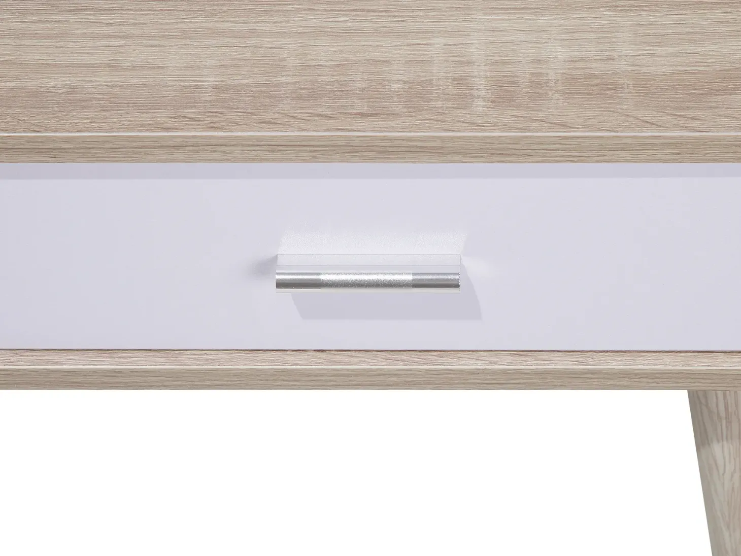 Skrivebord DEORA Lysebrun 100 cm 48 cm med skuffer
