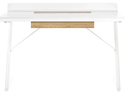 Skrivebord FOCUS Hvid 120 cm 60 cm med skuffer