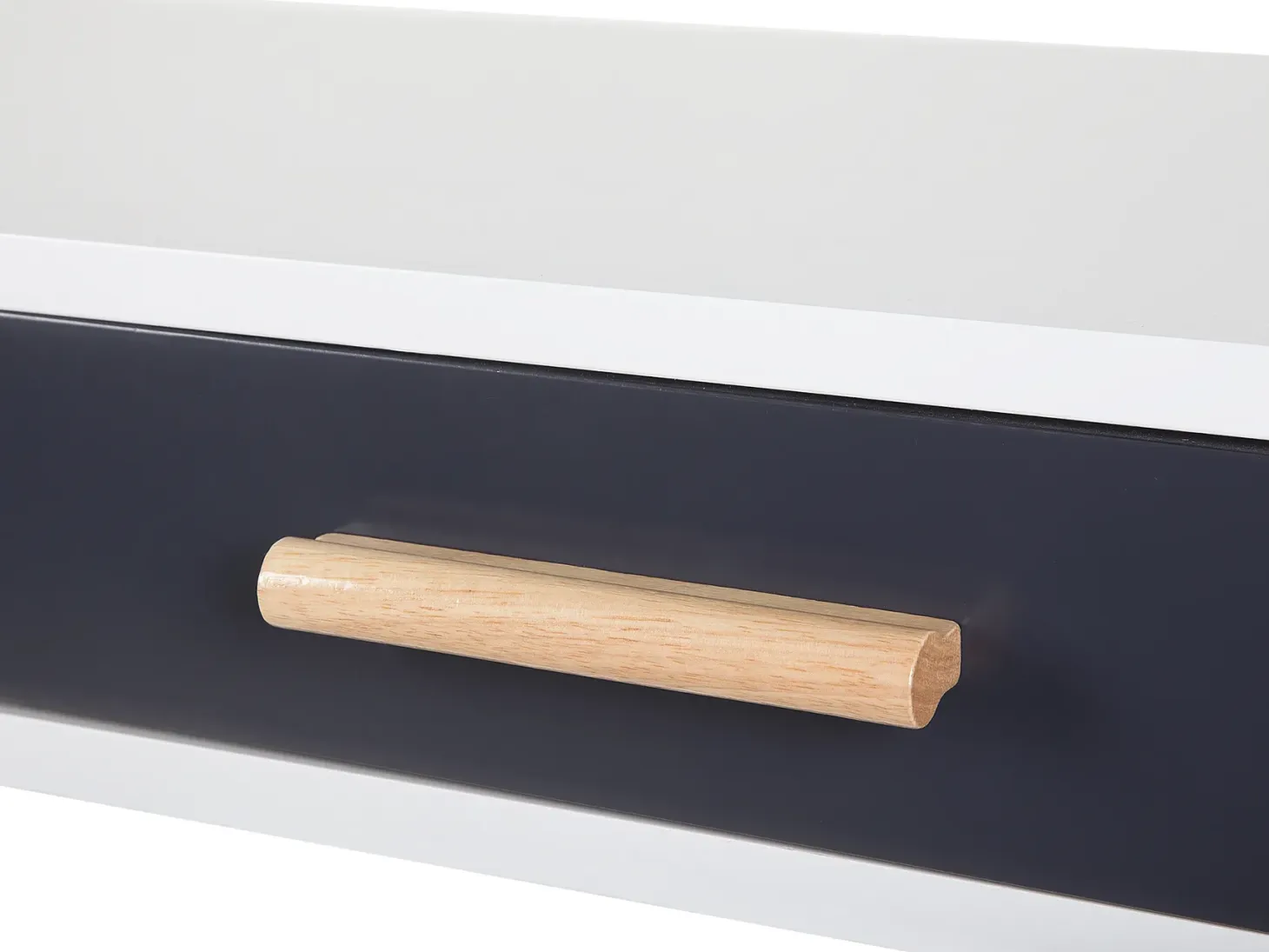 Skrivebord FRISCO Grå 120 cm 45 cm med skuffer