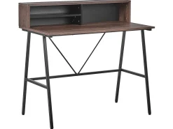 Skrivebord HARISON Mørkebrun 100 cm 53 cm
