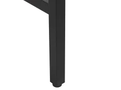 Skrivebord HARPER Sort 100 cm 48 cm med skuffer