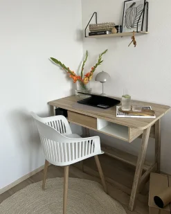 Skrivebord JACKSON Hvid 110 cm 60 cm
