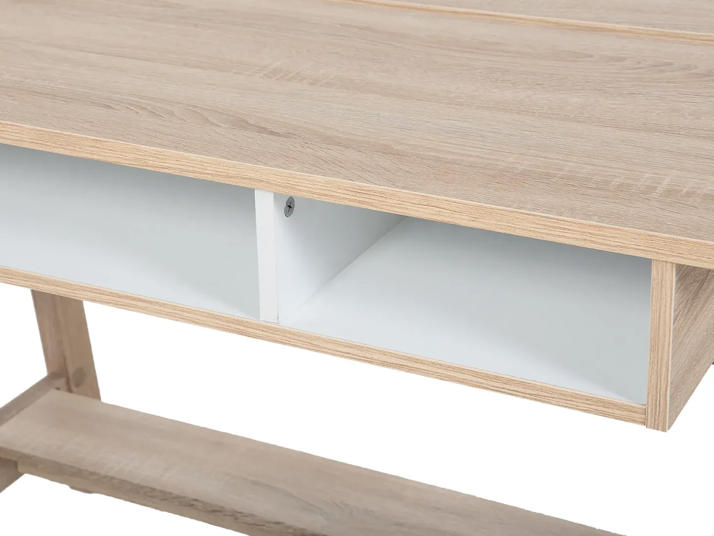 Skrivebord JACKSON Hvid 110 cm 60 cm
