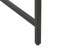Skrivebord JENA Sort 120 cm 60 cm med skuffer