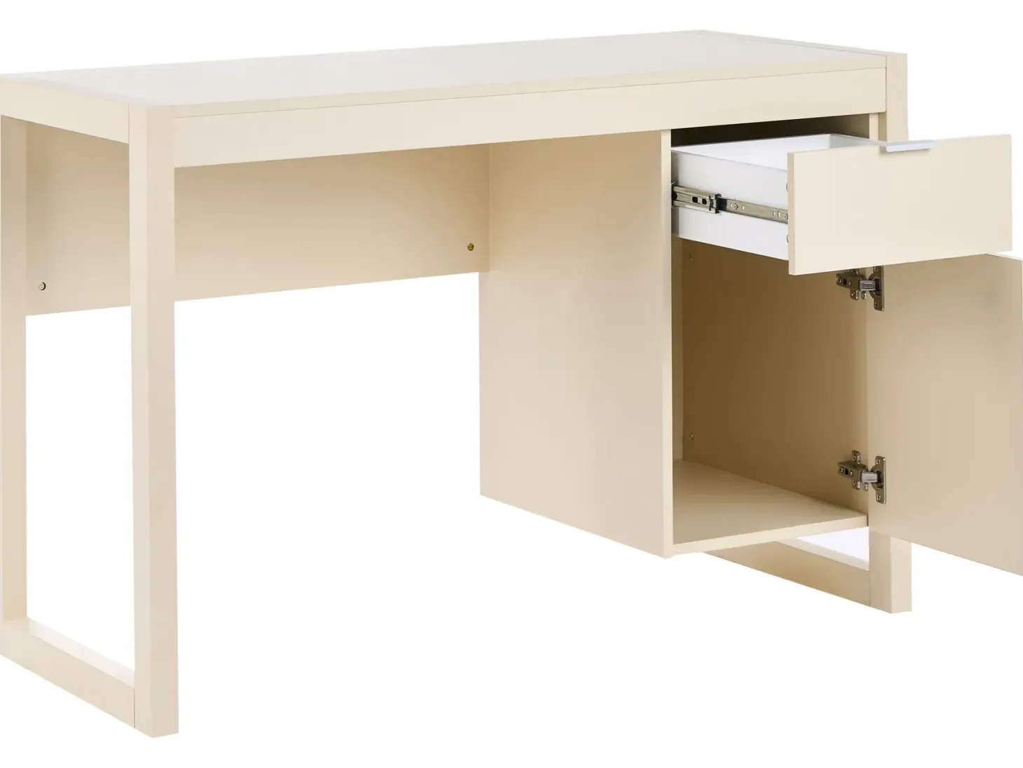 Skrivebord JOHNSON Lys Beige 112 cm 50 cm