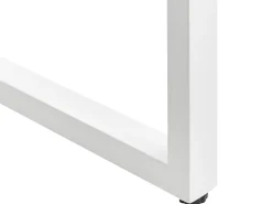 Skrivebord med perforeret tavle BUXTON Hvid 84 cm 48 cm