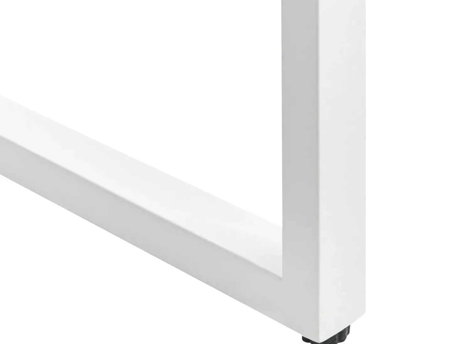 Skrivebord med perforeret tavle BUXTON Hvid 84 cm 48 cm