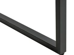 Skrivebord med perforeret tavle BUXTON Mørkebrun 84 cm 48 cm