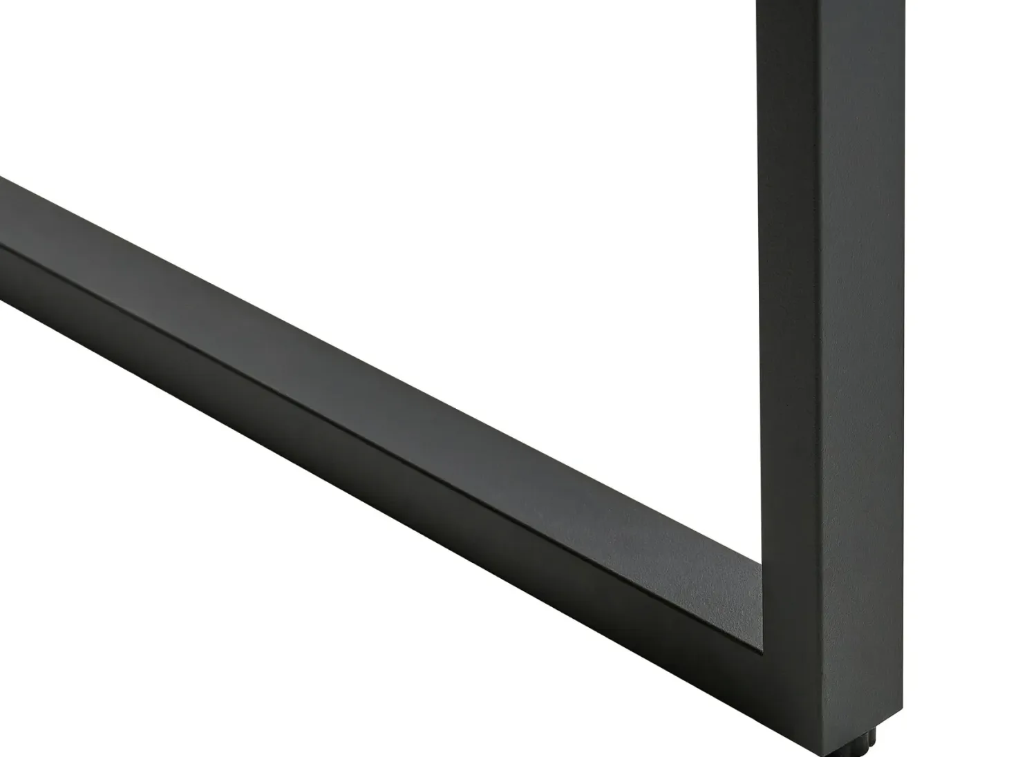 Skrivebord med perforeret tavle BUXTON Mørkebrun 84 cm 48 cm
