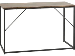 Skrivebord PEMBRO Mørkebrun 120 cm 55 cm
