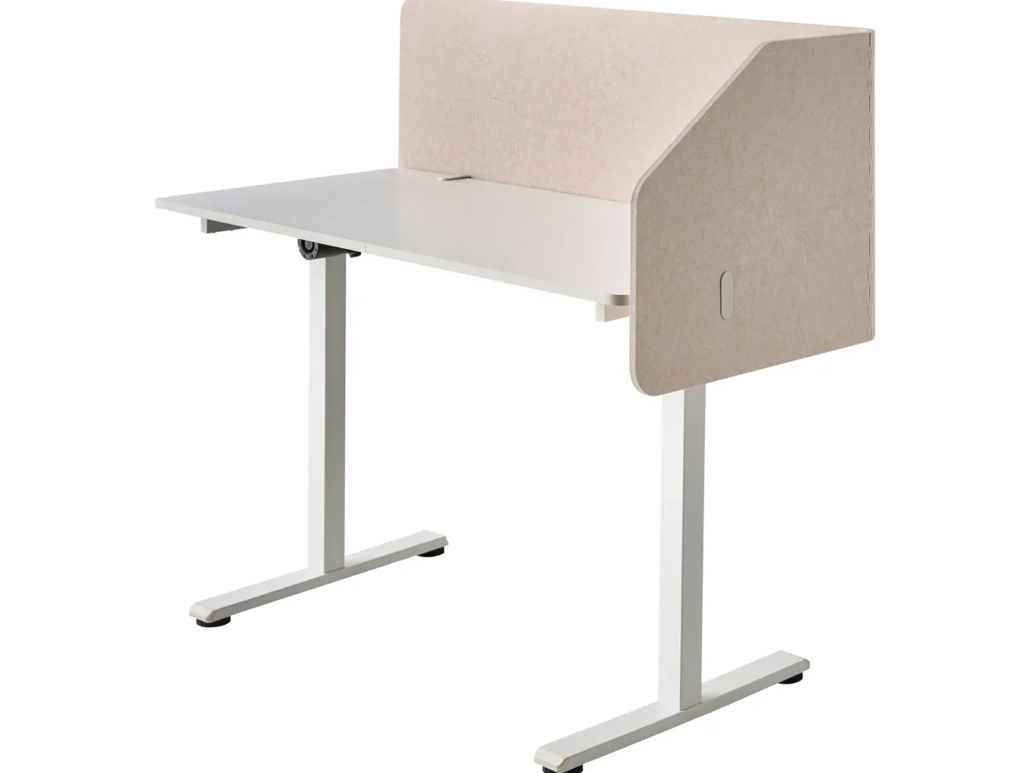Skrivebordsdeler FOLDY 120 x 50 cm Beige