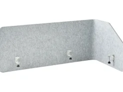 Skrivebordsdeler FOLDY 120 x 50 cm Lysegrå