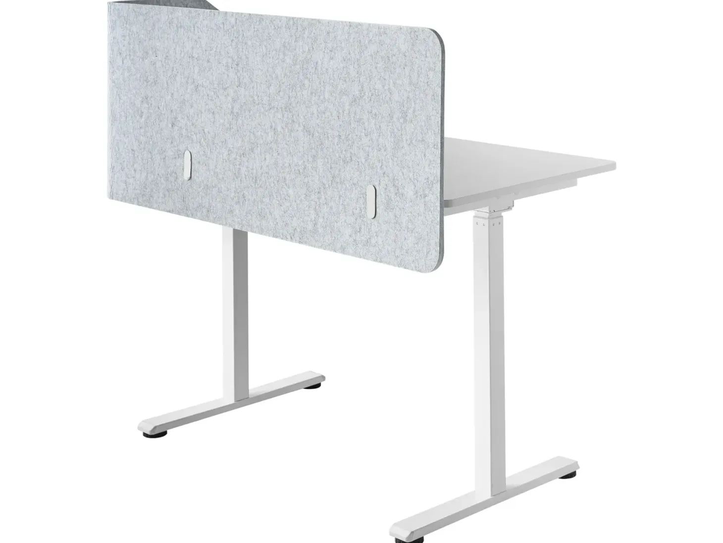 Skrivebordsdeler FOLDY 120 x 50 cm Lysegrå