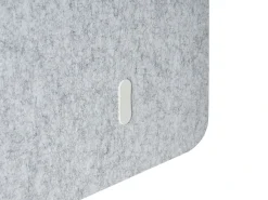 Skrivebordsdeler FOLDY 120 x 50 cm Lysegrå