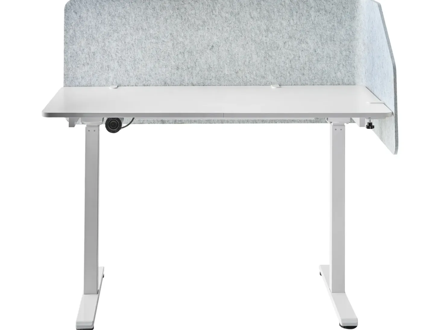 Skrivebordsdeler FOLDY 120 x 50 cm Lysegrå