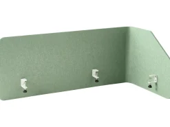 Skrivebordsdeler FOLDY 120 x 50 cm Lysegrøn