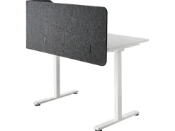 Skrivebordsdeler FOLDY 120 x 50 cm Mørkegrå