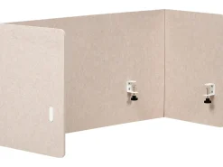 Skrivebordsdeler SOLOA 210 x 61 cm Beige