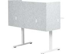 Skrivebordsdeler SOLOA 210 x 61 cm Grå